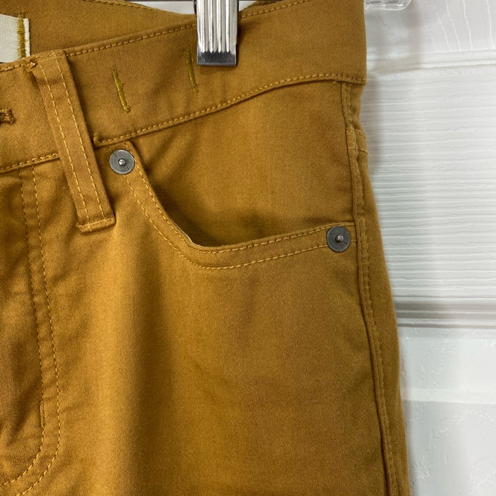 Madewell Tan 9” High Rise Skinny Pants - Picture 4 of 12
